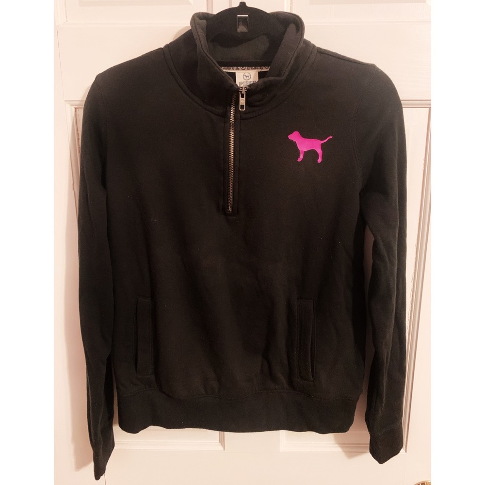 VS PINK Half-Zip Sweatshirt